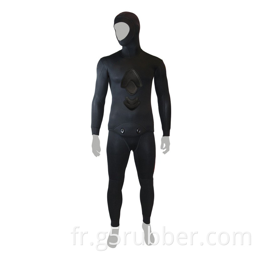 5mm Spear Fishing Wetsuits 2 Pieces Hunting Fishing